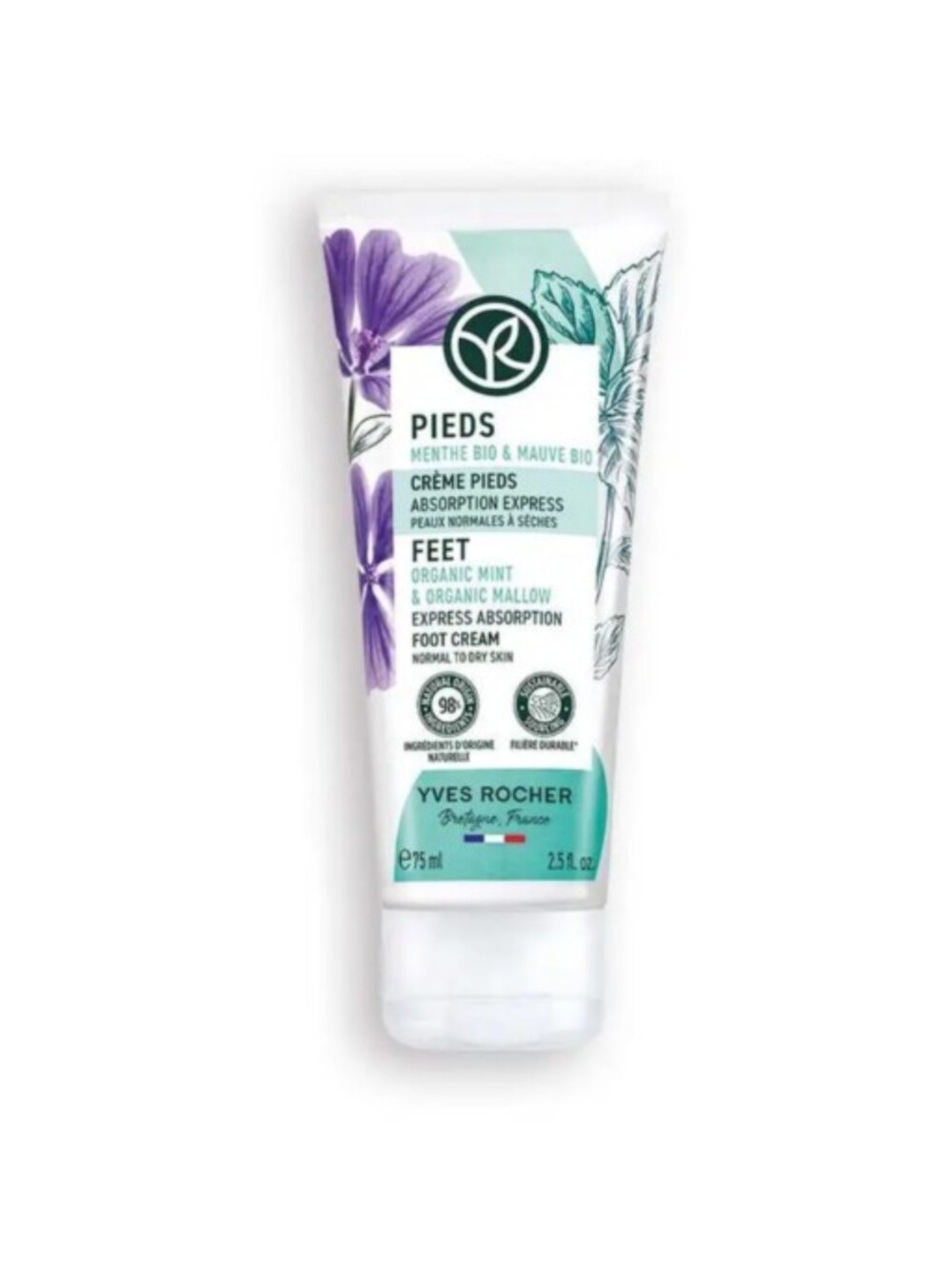 Yves Rocher Express Absorption Foot Cream